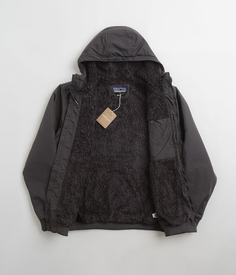 Patagonia Lined Isthmus Hoodie in Ink Black