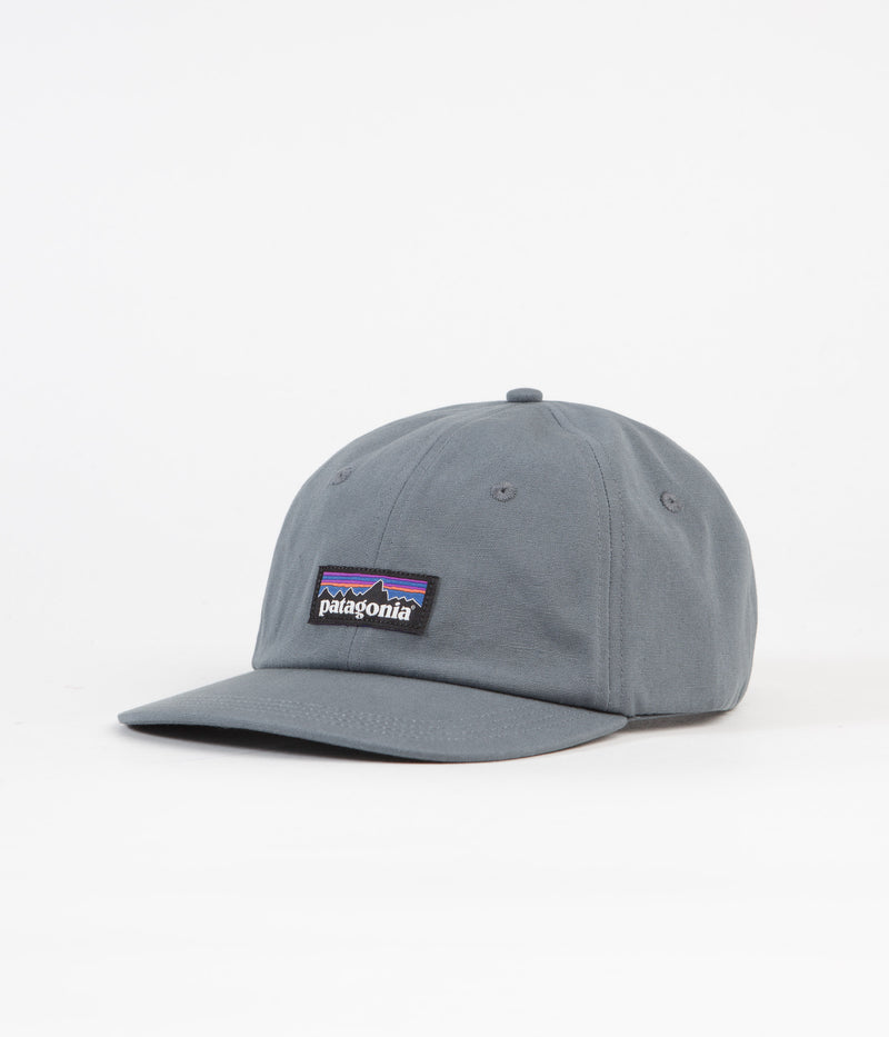 Patagonia P-6 Label Trad Cap in Plume Grey