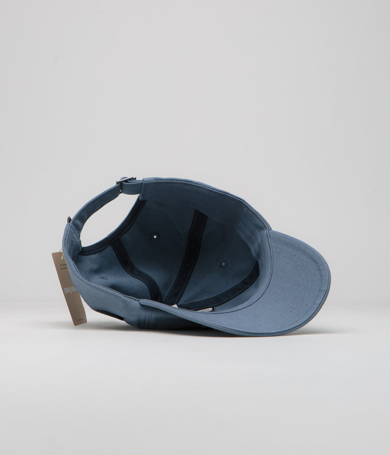 Patagonia P-6 Label Trad Cap in Utility Blue