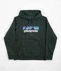 Patagonia P-6 Label Uprisal Hoodie in Pinyon Green