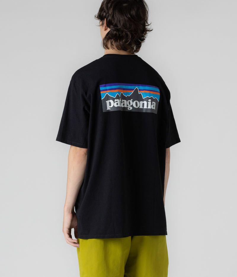 Patagonia P-6 Logo Responsibili-Tee T-Shirt in Black