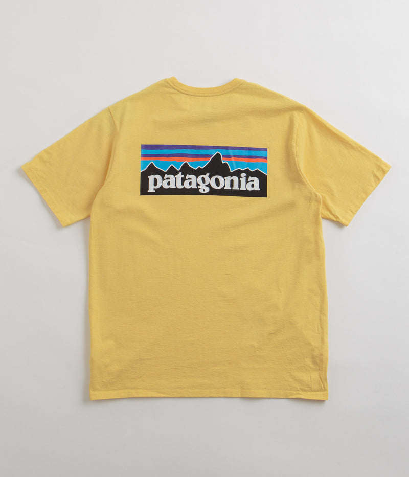 Patagonia P-6 Logo Responsibili-Tee T-Shirt in Milled Yellow