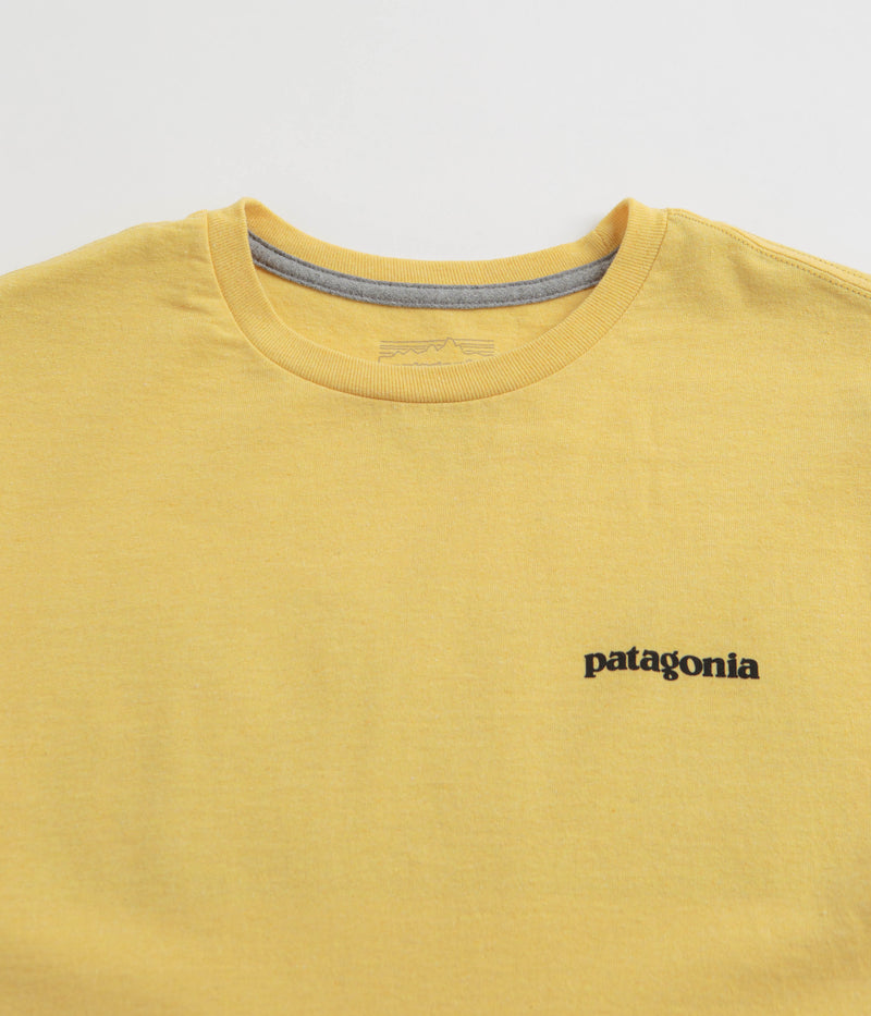 Patagonia P-6 Logo Responsibili-Tee T-Shirt in Milled Yellow