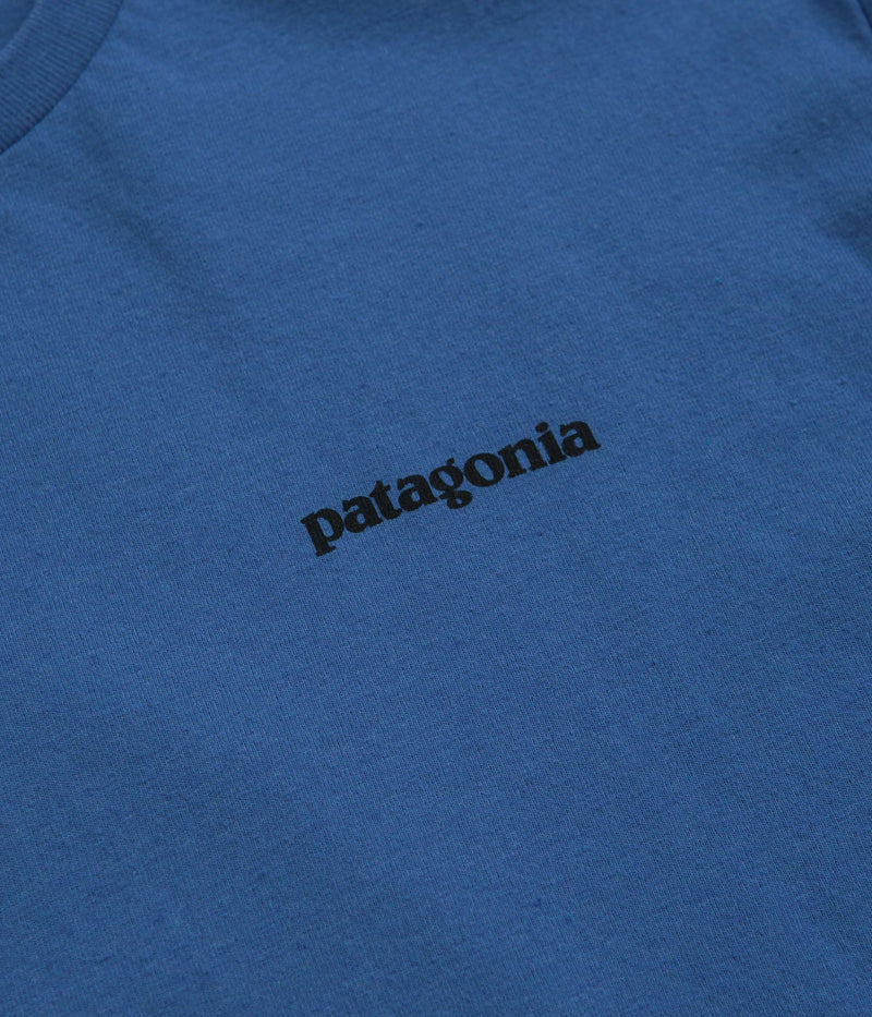 Patagonia P-6 Logo Responsibili-Tee T-Shirt in P-6 Outline: Vessel Blue