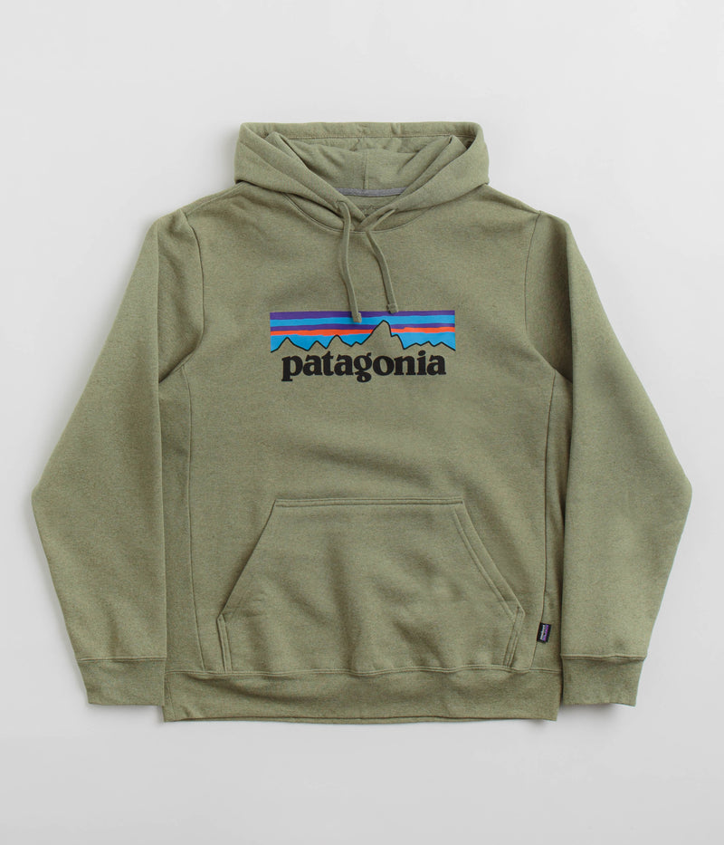 Patagonia P-6 Logo Uprisal Hoodie in Buckhorn Green