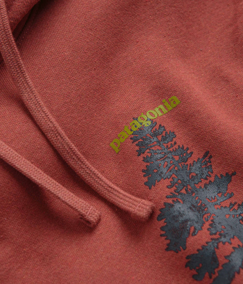 Patagonia Pyrophytes Uprisal Hoodie in Burl Red