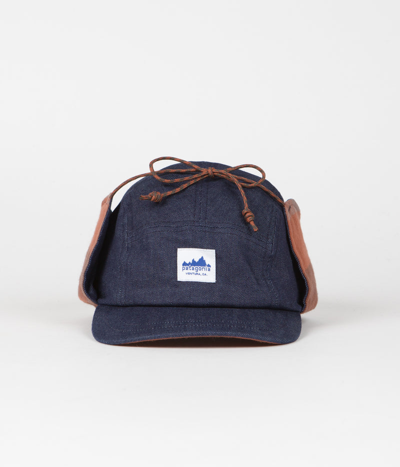Patagonia Range Earflap Cap in Upriver: Sisu Brown