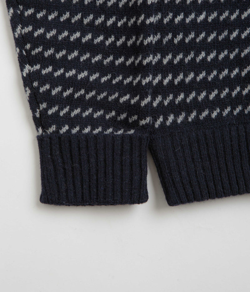 Patagonia Recycled Wool Sweatshirt in Classic Navy