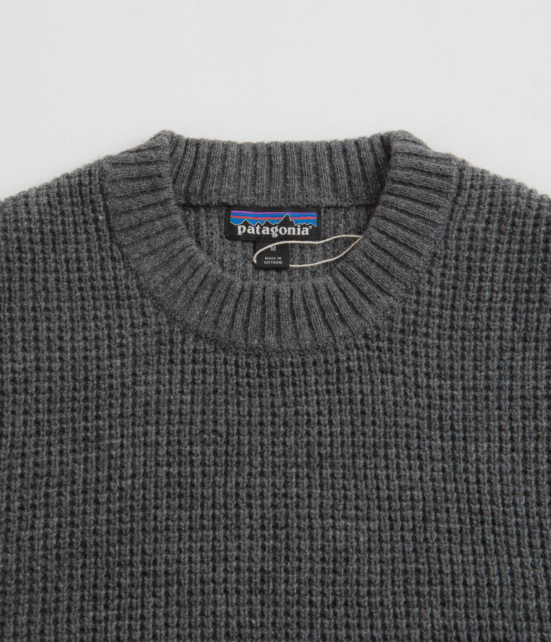 Patagonia Recycled Wool Sweatshirt in Hex Grey