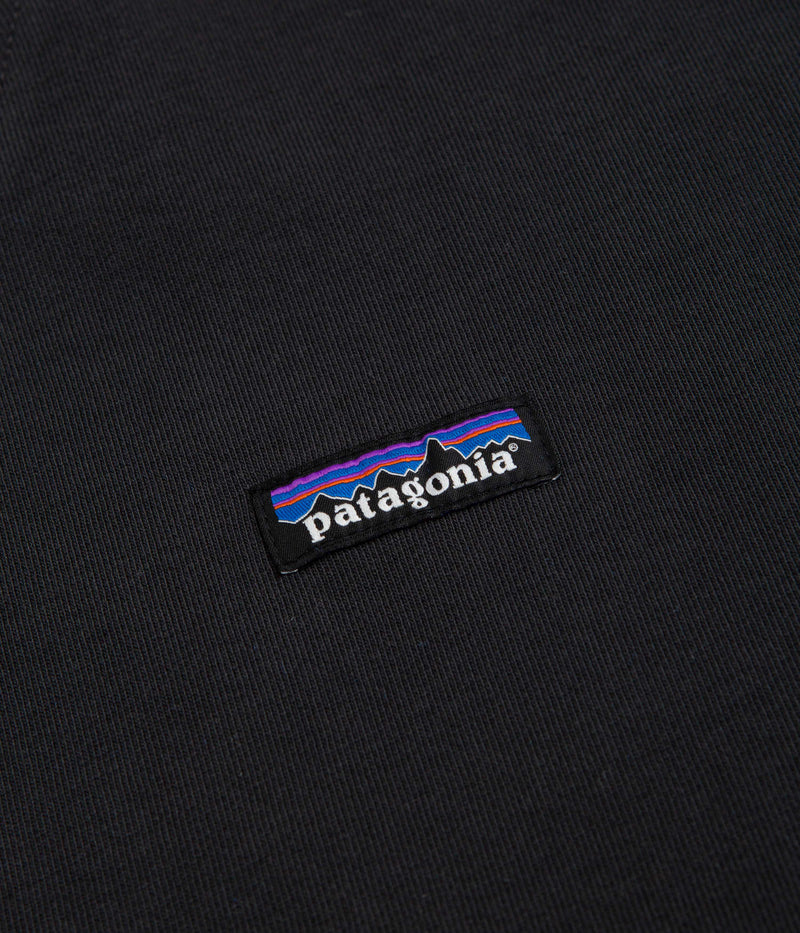 Patagonia Regenerative Organic Crewneck Sweatshirt in Ink Black
