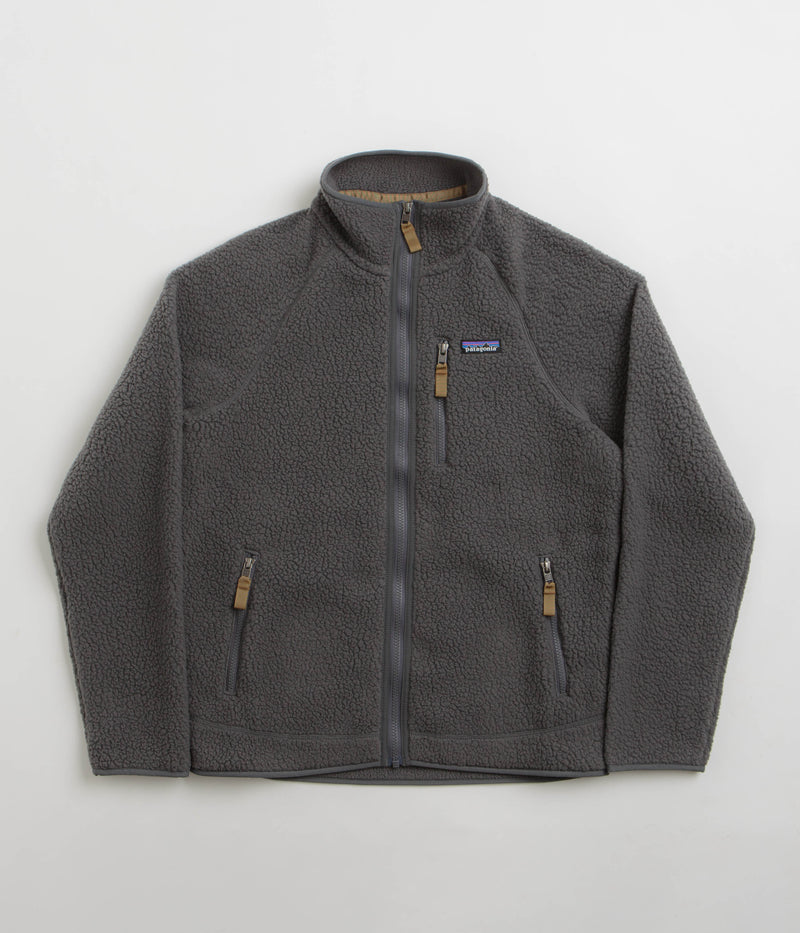 Patagonia Retro Pile Fleece Jacket in Forge Grey
