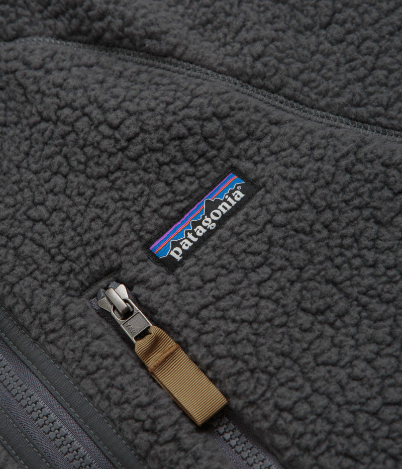 Patagonia Retro Pile Fleece Jacket in Forge Grey