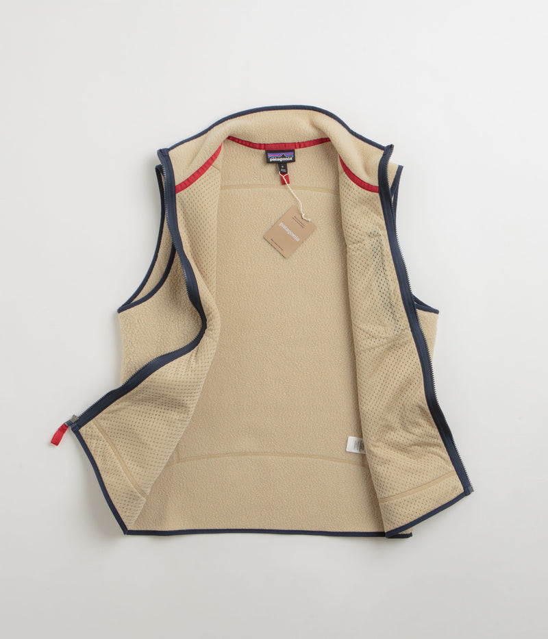 Patagonia Retro Pile Vest in El Cap Khaki