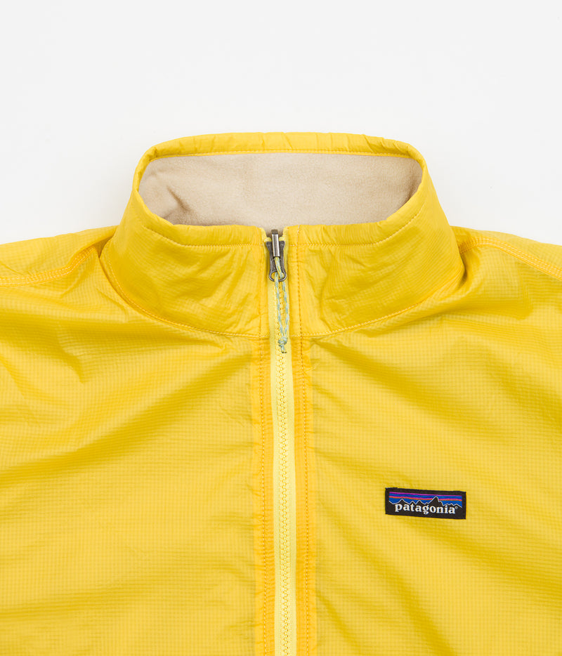 Patagonia Reversible Shelled Microdini Jacket in Surfboard Yellow