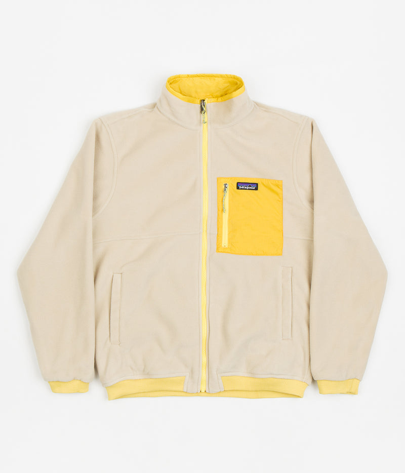 Patagonia Reversible Shelled Microdini Jacket in Surfboard Yellow