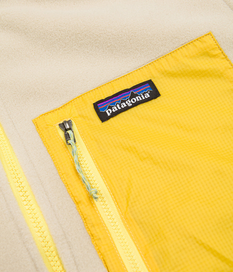 Patagonia Reversible Shelled Microdini Jacket in Surfboard Yellow