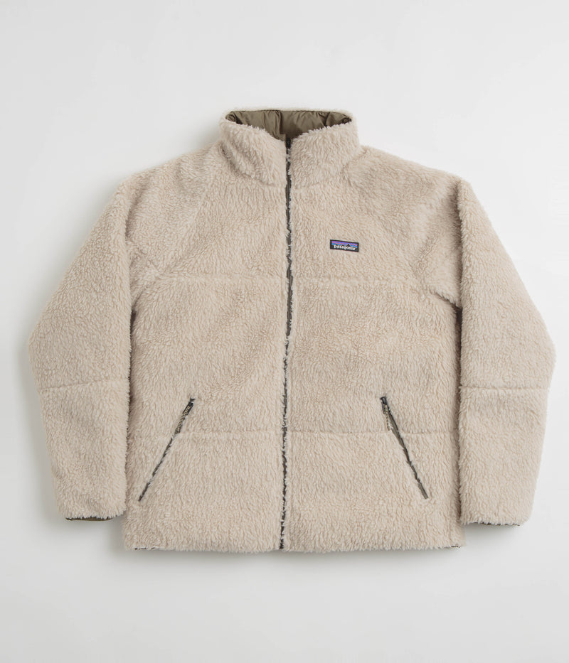 Patagonia Reversible Silent Down Jacket in Basin Green