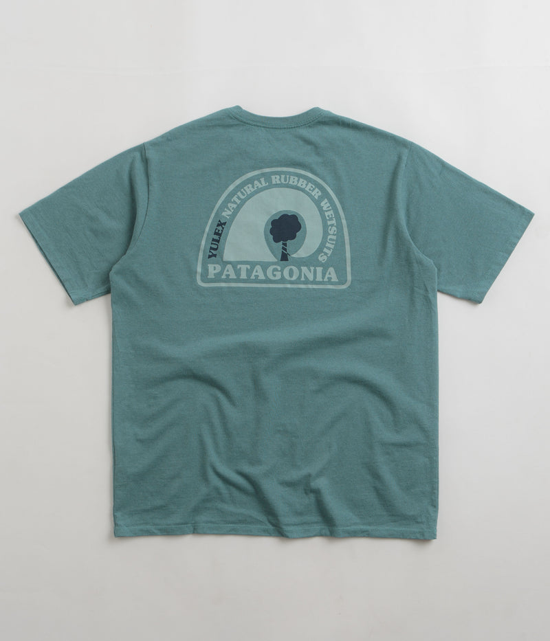 Patagonia Rubber Tree Mark Responsibili-Tee T-Shirt in Belay Blue