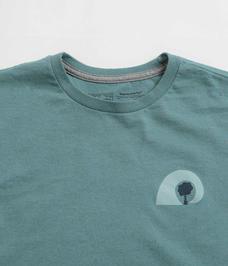 Patagonia Rubber Tree Mark Responsibili-Tee T-Shirt in Belay Blue