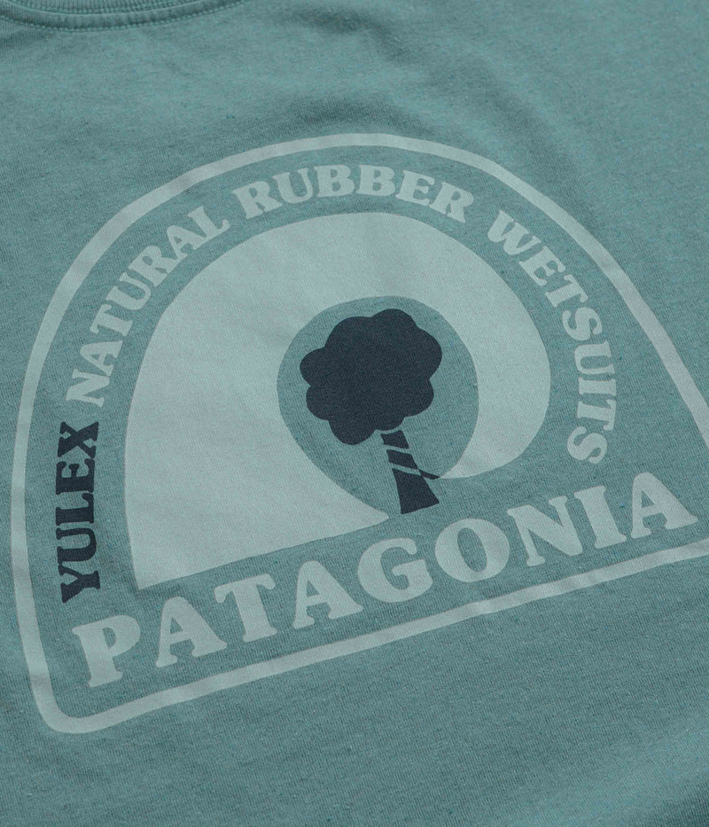 Patagonia Rubber Tree Mark Responsibili-Tee T-Shirt in Belay Blue