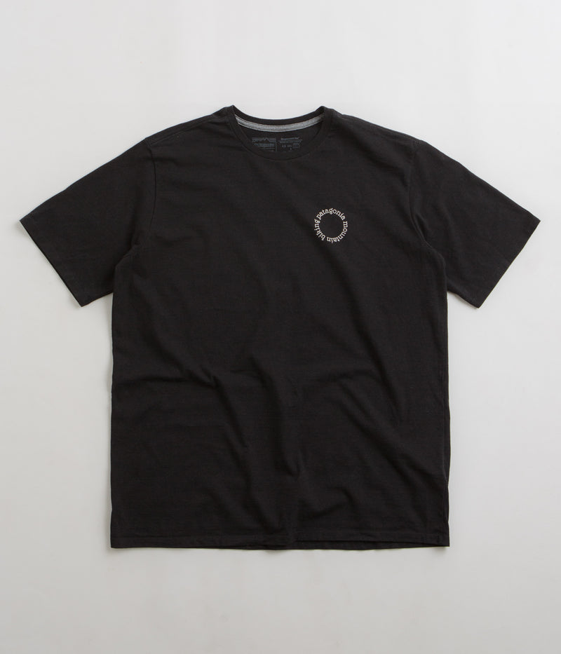 Patagonia Spoke Stencil Responsibili-Tee T-Shirt in Ink Black
