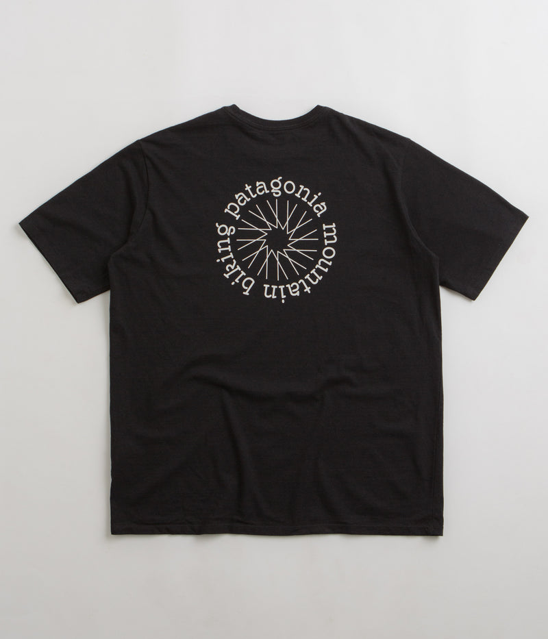 Patagonia Spoke Stencil Responsibili-Tee T-Shirt in Ink Black