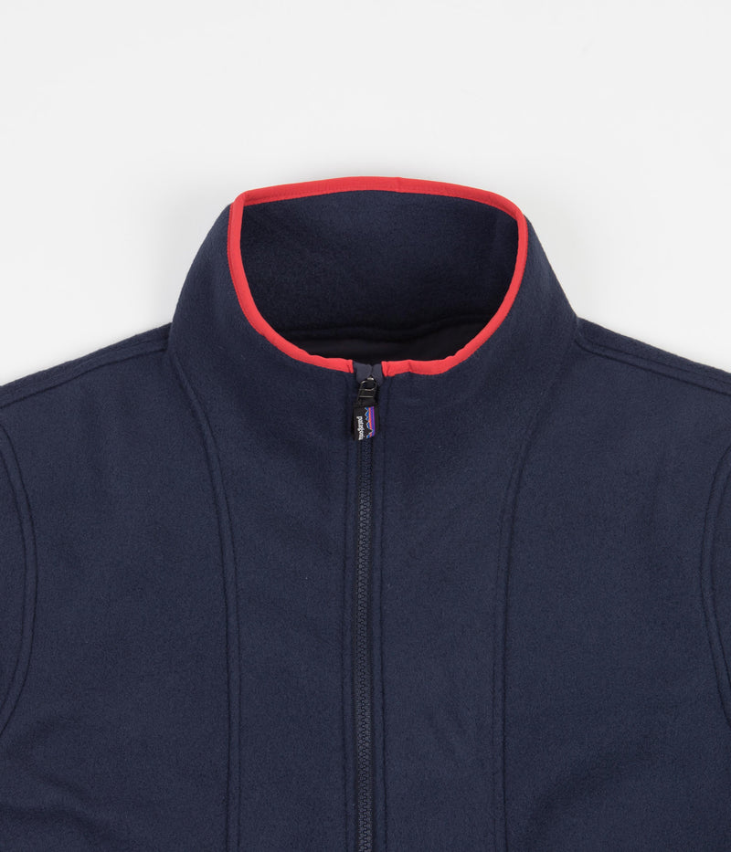 Patagonia Synchilla Fleece Anorak in New Navy and Smolder Blue