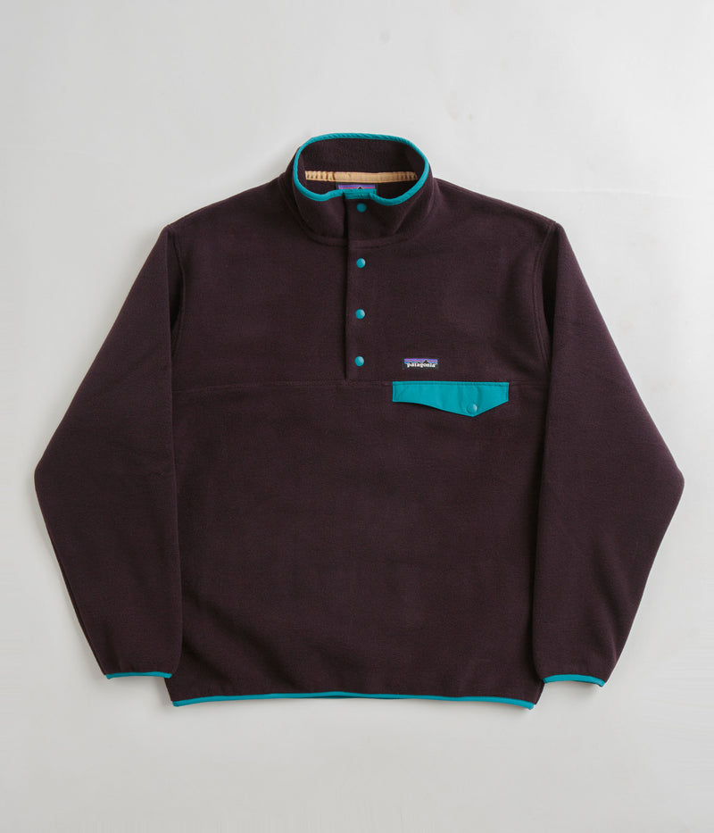 Patagonia Synchilla Snap-T Pullover Fleece in Obsidian Plum