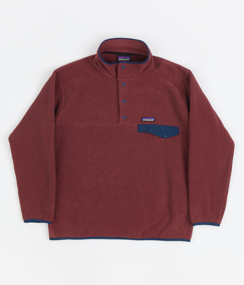 Patagonia Synchilla Snap-T Pullover Fleece in Sequoia Red
