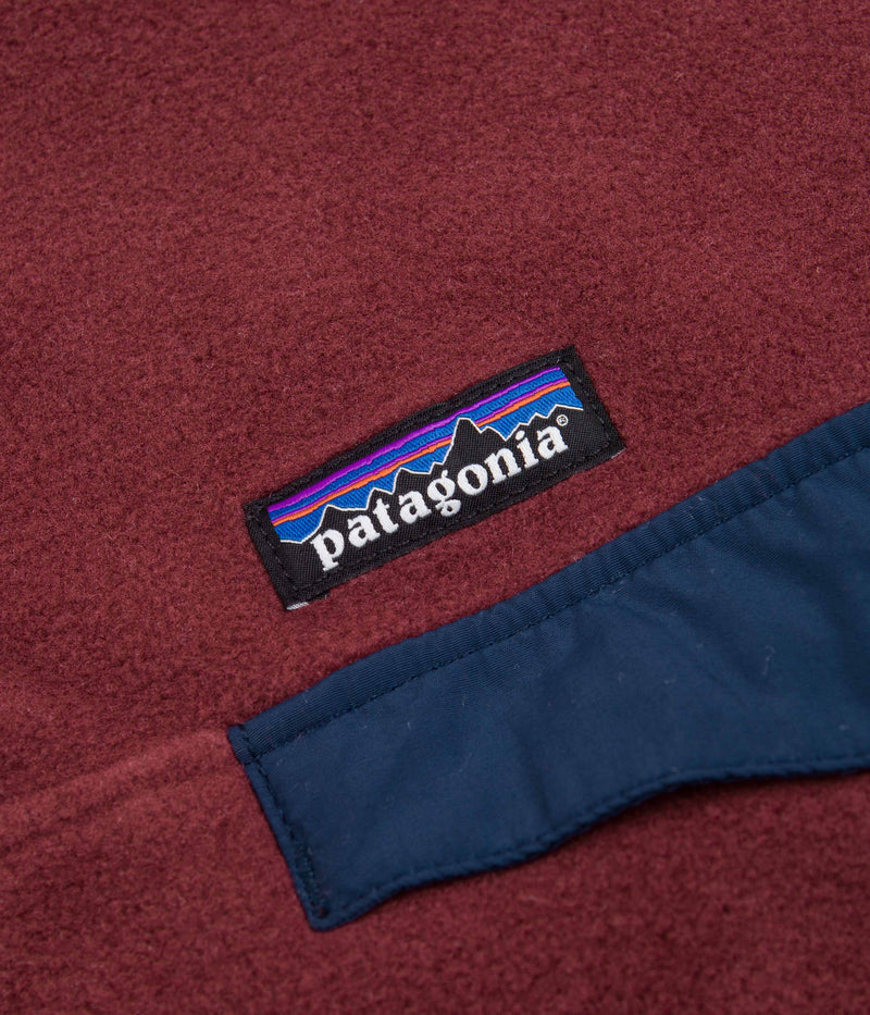 Patagonia Synchilla Snap-T Pullover Fleece in Sequoia Red