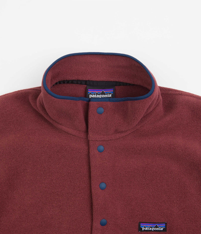 Patagonia Synchilla Snap-T Pullover Fleece in Sequoia Red