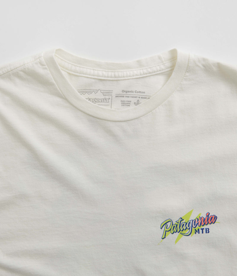 Patagonia Trail Hound Organic T-Shirt in Birch White