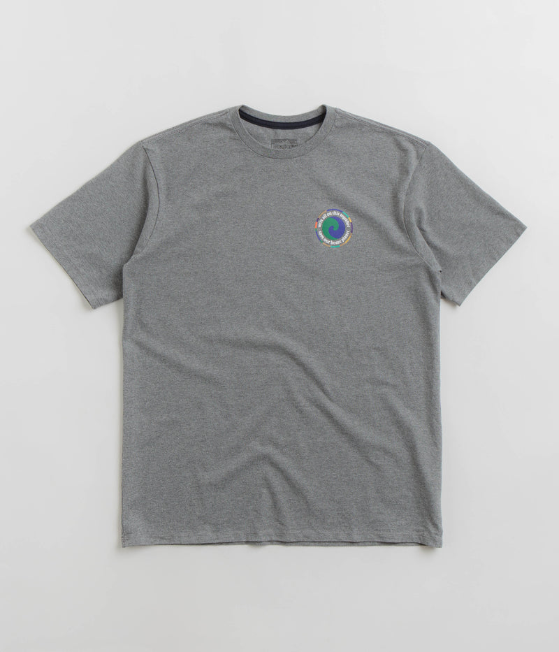 Patagonia Unity Fitz Responsibili-Tee T-Shirt in Gravel Heather