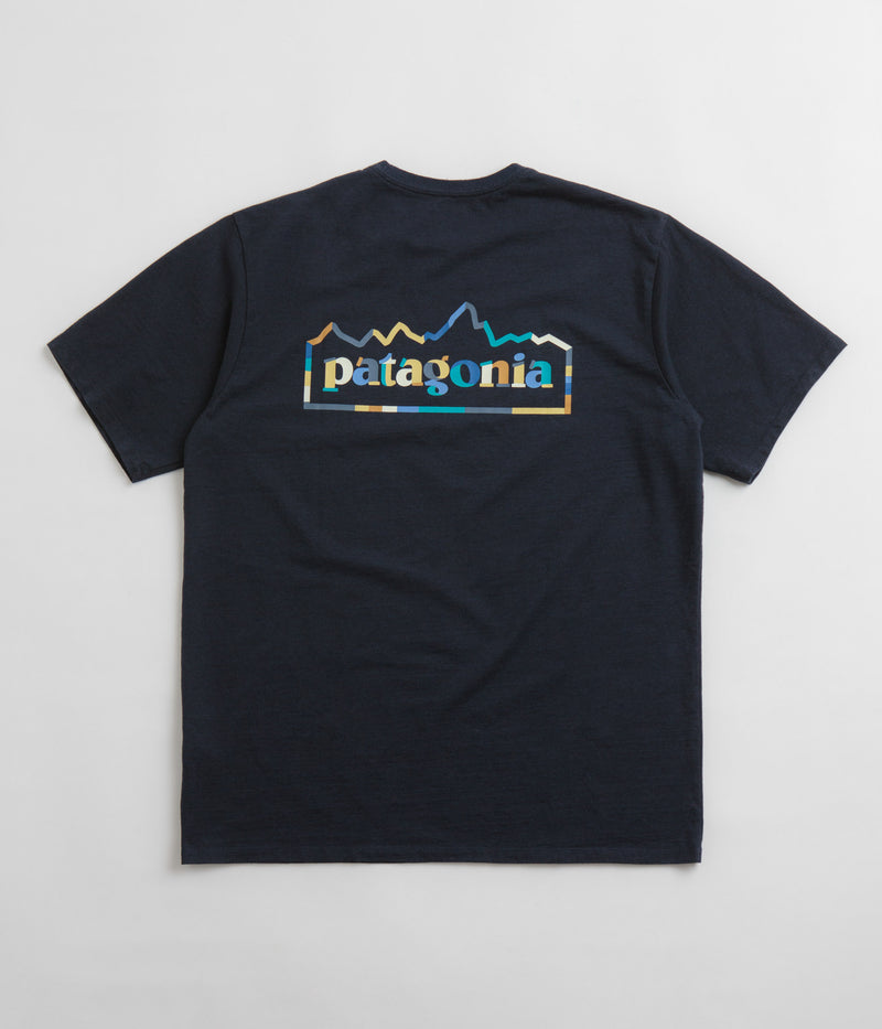 Patagonia Unity Fitz Responsibili-Tee T-Shirt in New Navy