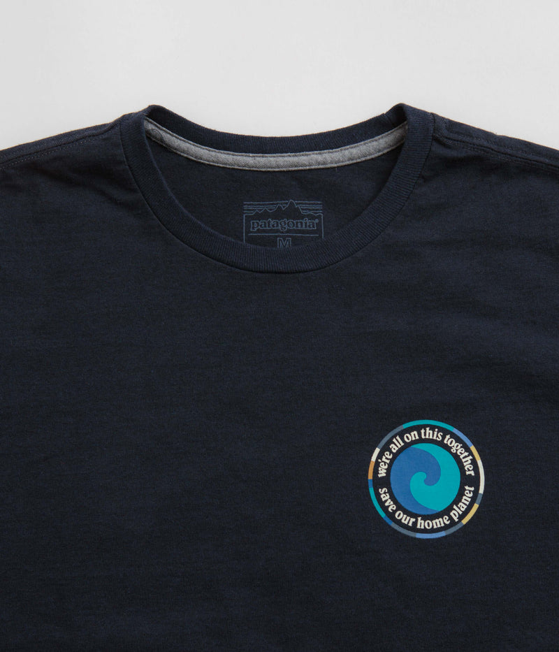 Patagonia Unity Fitz Responsibili-Tee T-Shirt in New Navy
