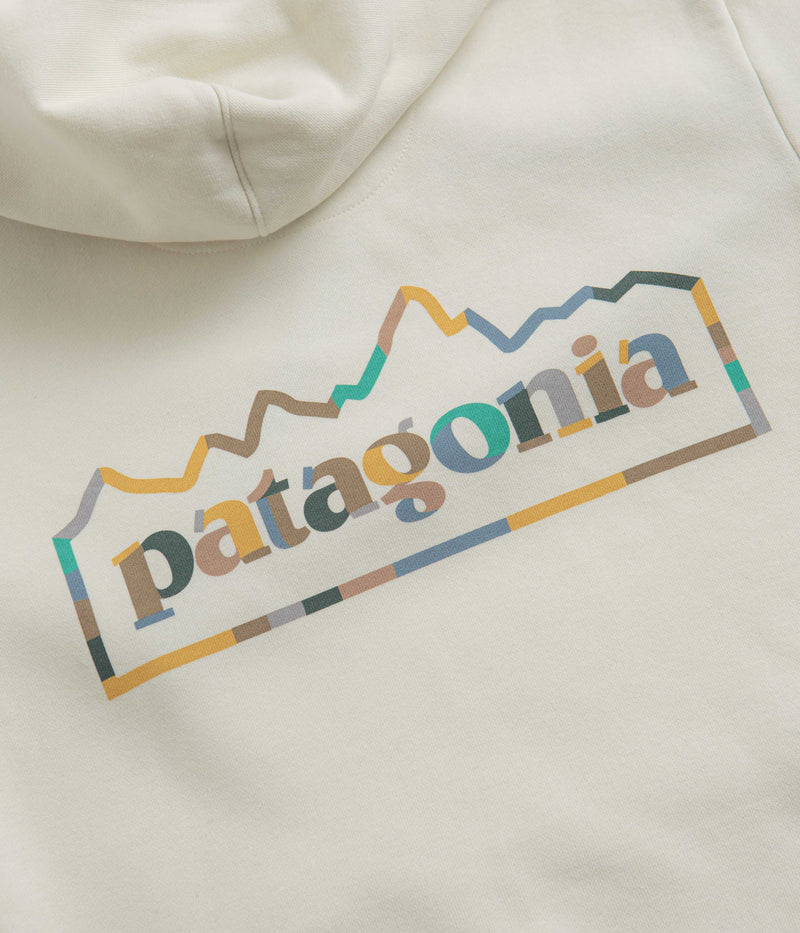Patagonia Unity Fitz Uprisal Hoodie in Birch White