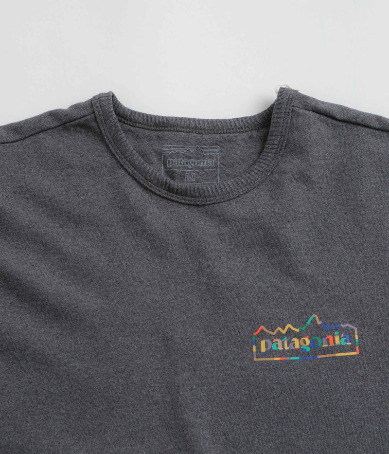 Patagonia Unity Fitz Wildrise Crewneck Sweatshirt in Ink Black