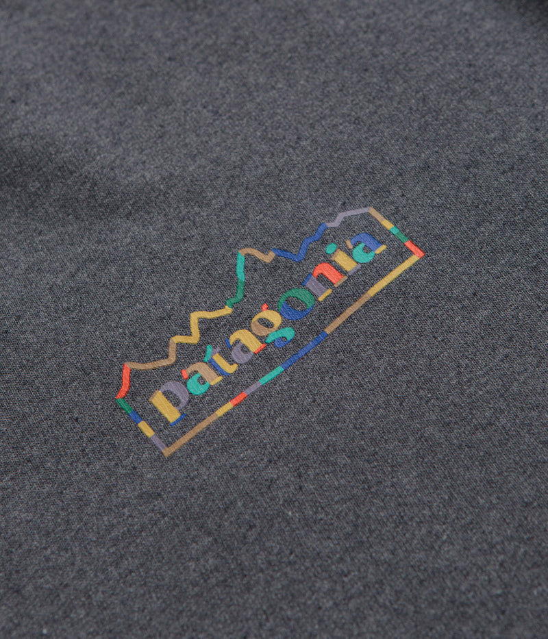 Patagonia Unity Fitz Wildrise Crewneck Sweatshirt in Ink Black
