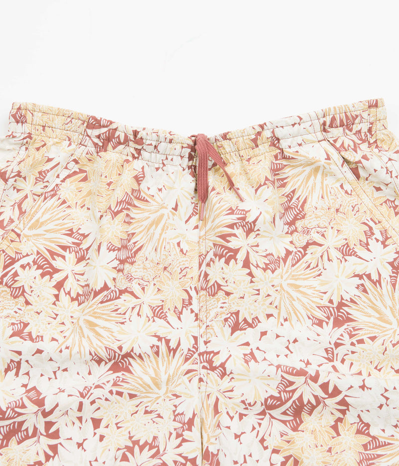 Patagonia Womens Baggies 5" Shorts in Canyon Hike Big: Rosehip