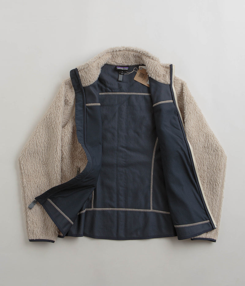 Patagonia Womens Classic Retro-X Jacket in Natural and Smolder Blue