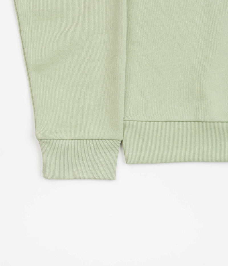 Patagonia Womens Regenerative Organic Certified Cotton Essential Crewneck Sweatshirt in Salvia Green