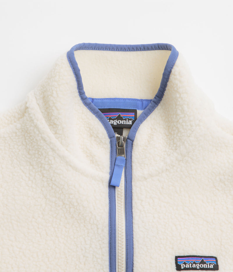 Patagonia Womens Retro Pile Marsupial Fleece in Natural