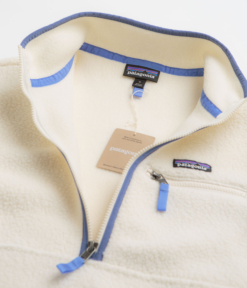 Patagonia Womens Retro Pile Marsupial Fleece in Natural