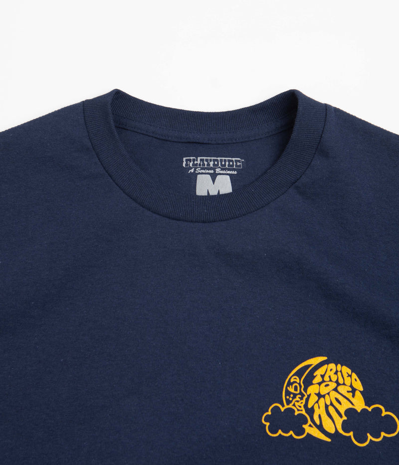 Playdude Tried To Hide T-Shirt in Navy