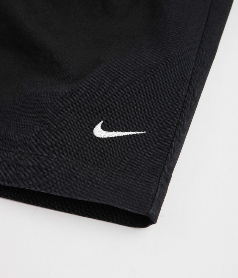 Nike Pleated Chino Shorts in Black and White