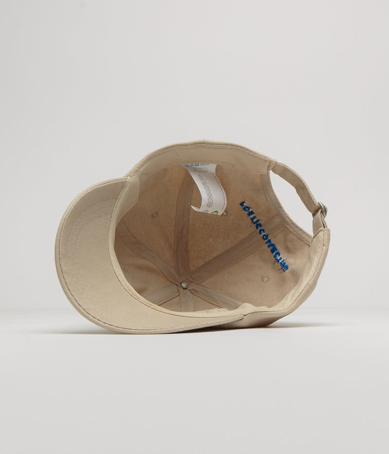 Poetic Collective Art Cap in Beige and Blue