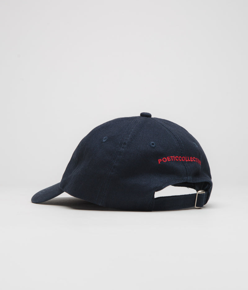 Poetic Collective Art Cap in Navy and Red