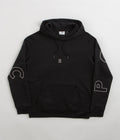 Poetic Collective Big Back Text Hoodie in Black