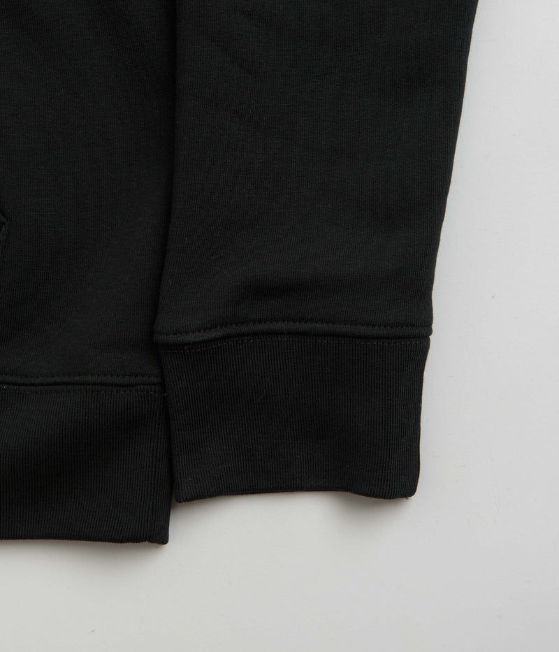 Poetic Collective Big Back Text Hoodie in Black