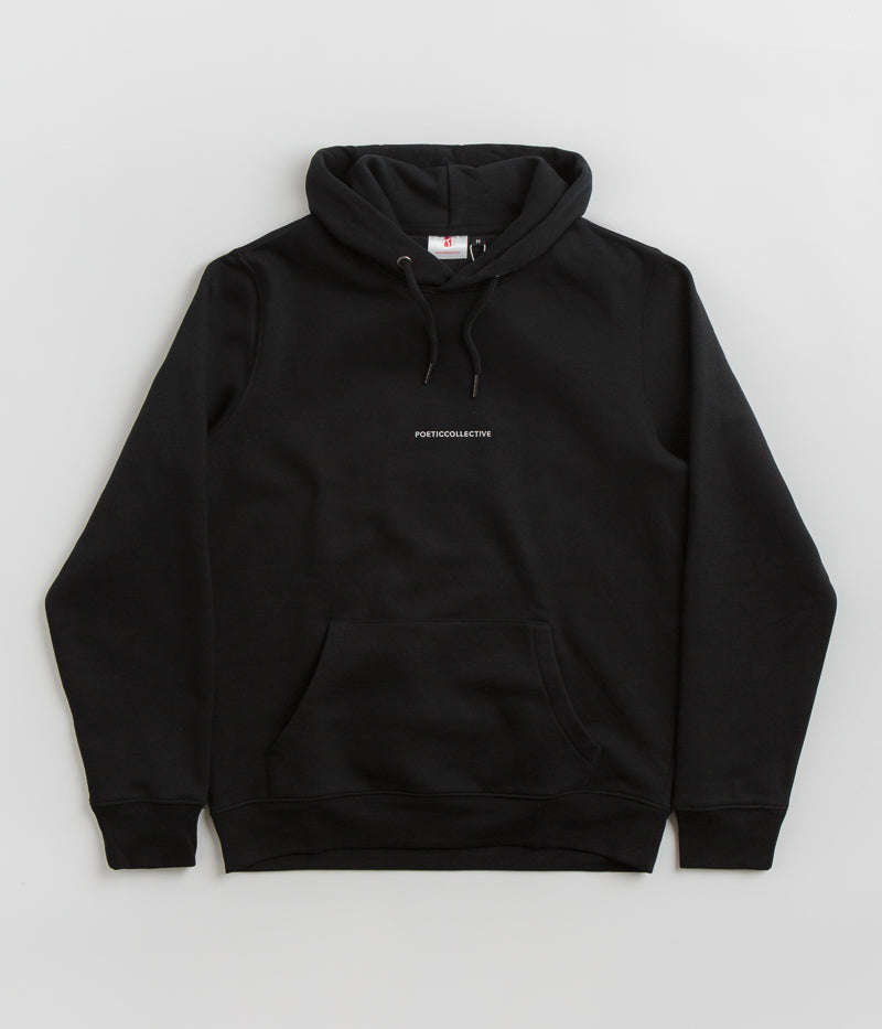 Poetic Collective Box Hoodie in Black
